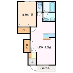 エスペランサの物件間取画像